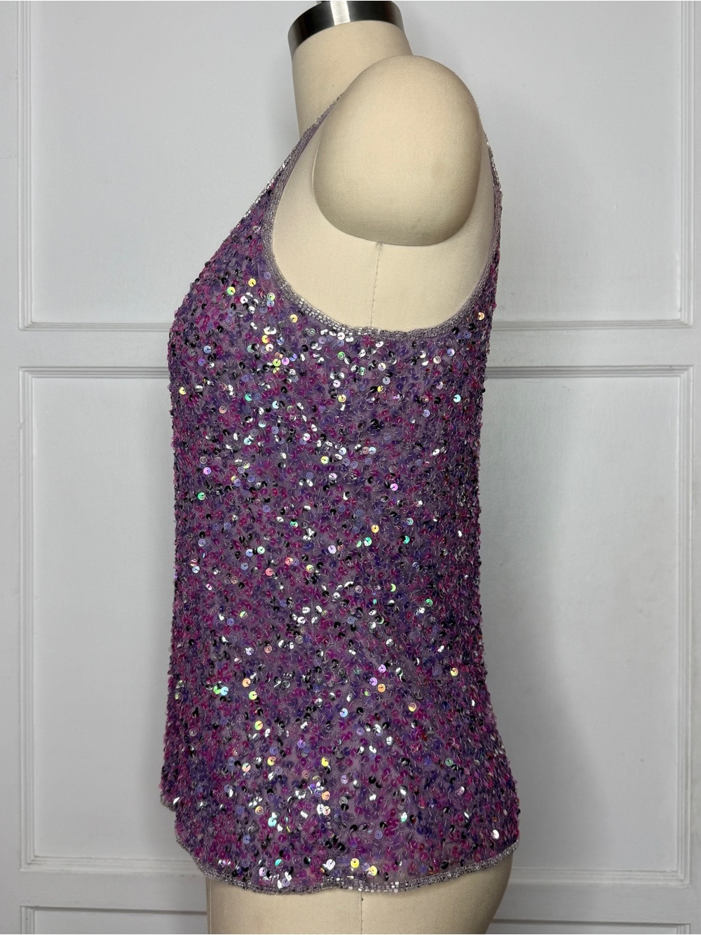 Chaudry KC purple sequin cami - Picture 3 of 6